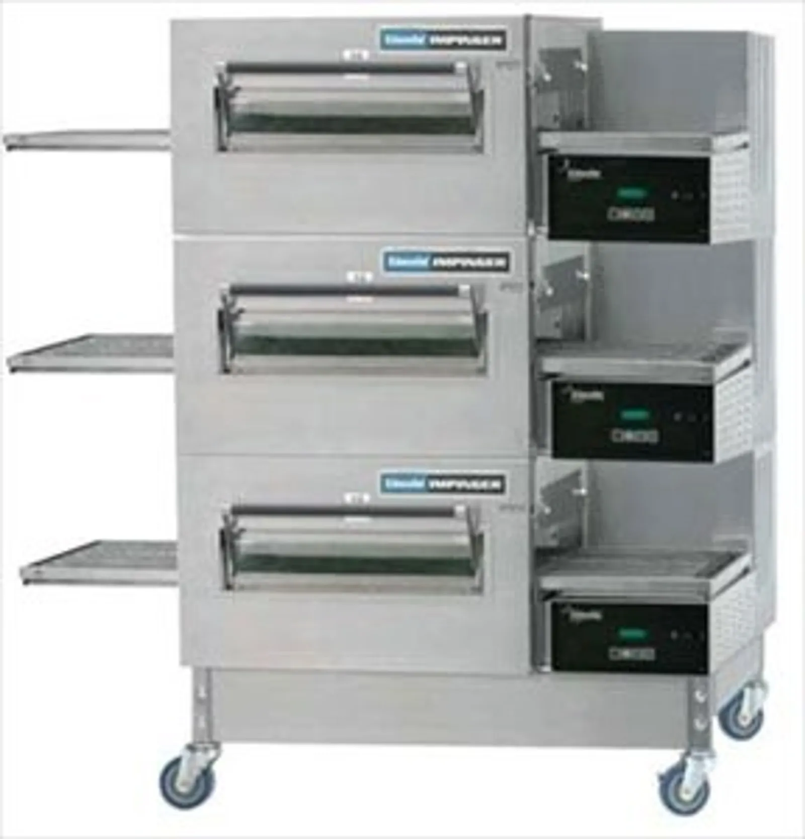 Lincoln 1155-3-LP-KIT - Conveyor Oven & Stand Kit Fastbake - 3 Decks Propane Gas