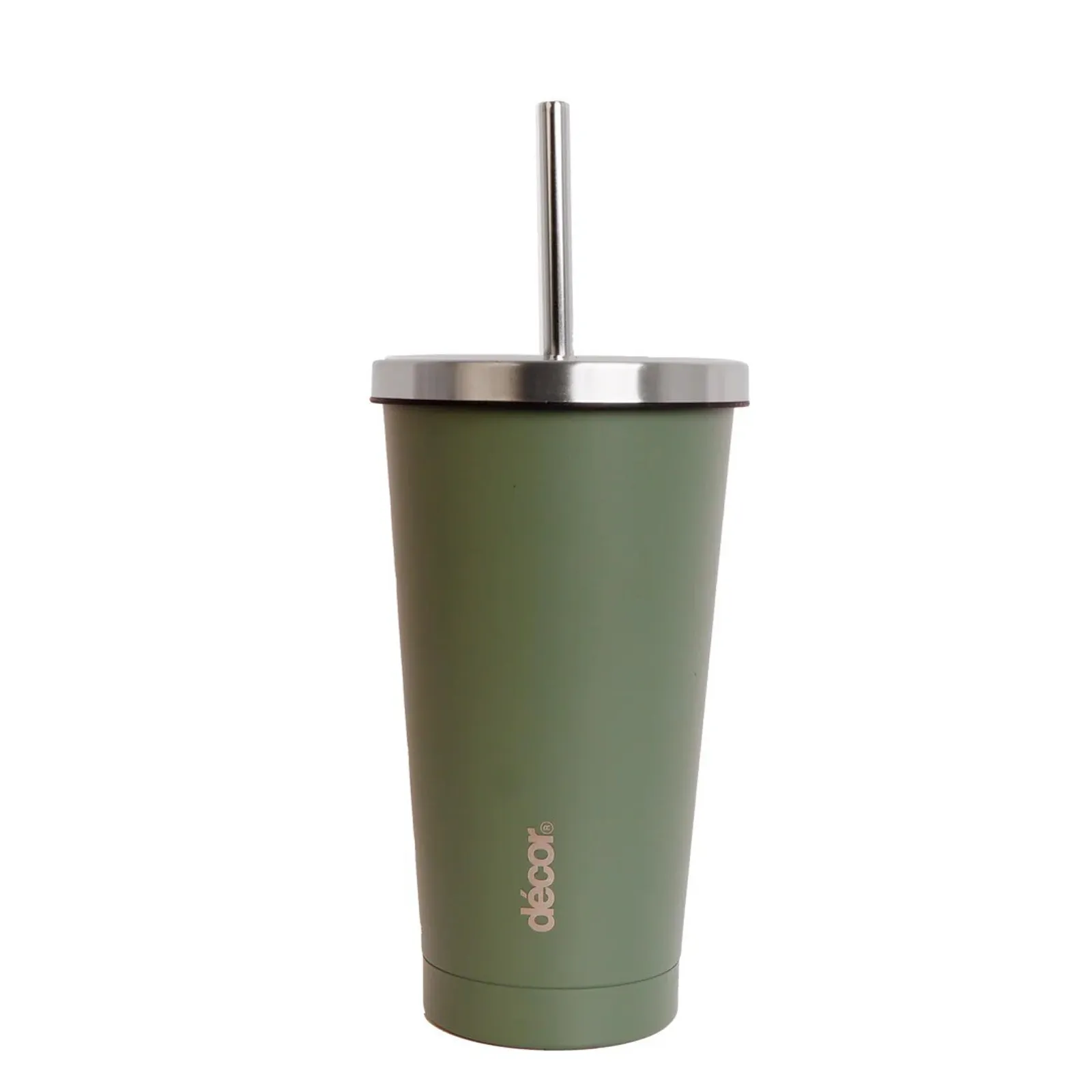 Decor 259200 - Double Wall Reusable Stainless Steel Tumbler, 450ml