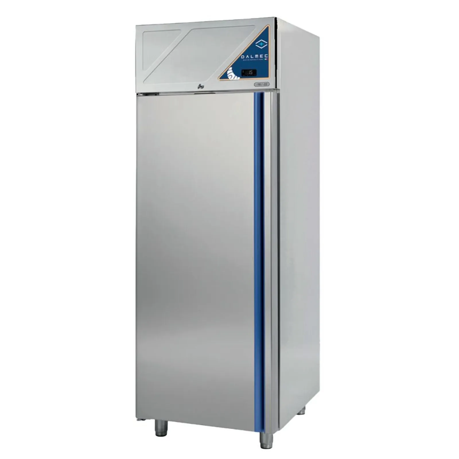 Dalmec CPCC070DB - Upright Single-Door Pastry Freezer 700L Capacity | Adjustable 600x400 Tray Supports