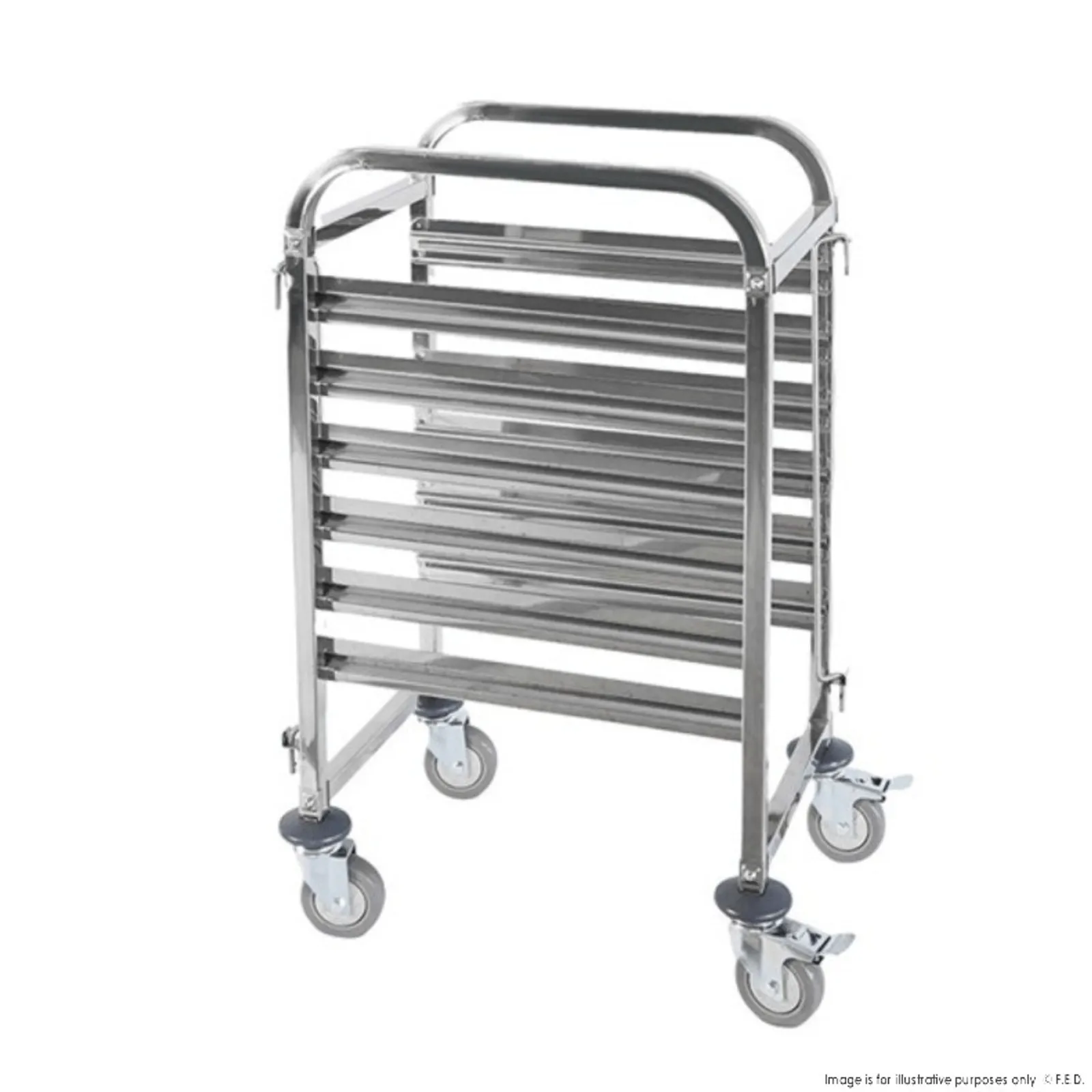 Modular System 400660 - Gastronorm Pan Trolley 6 Pan