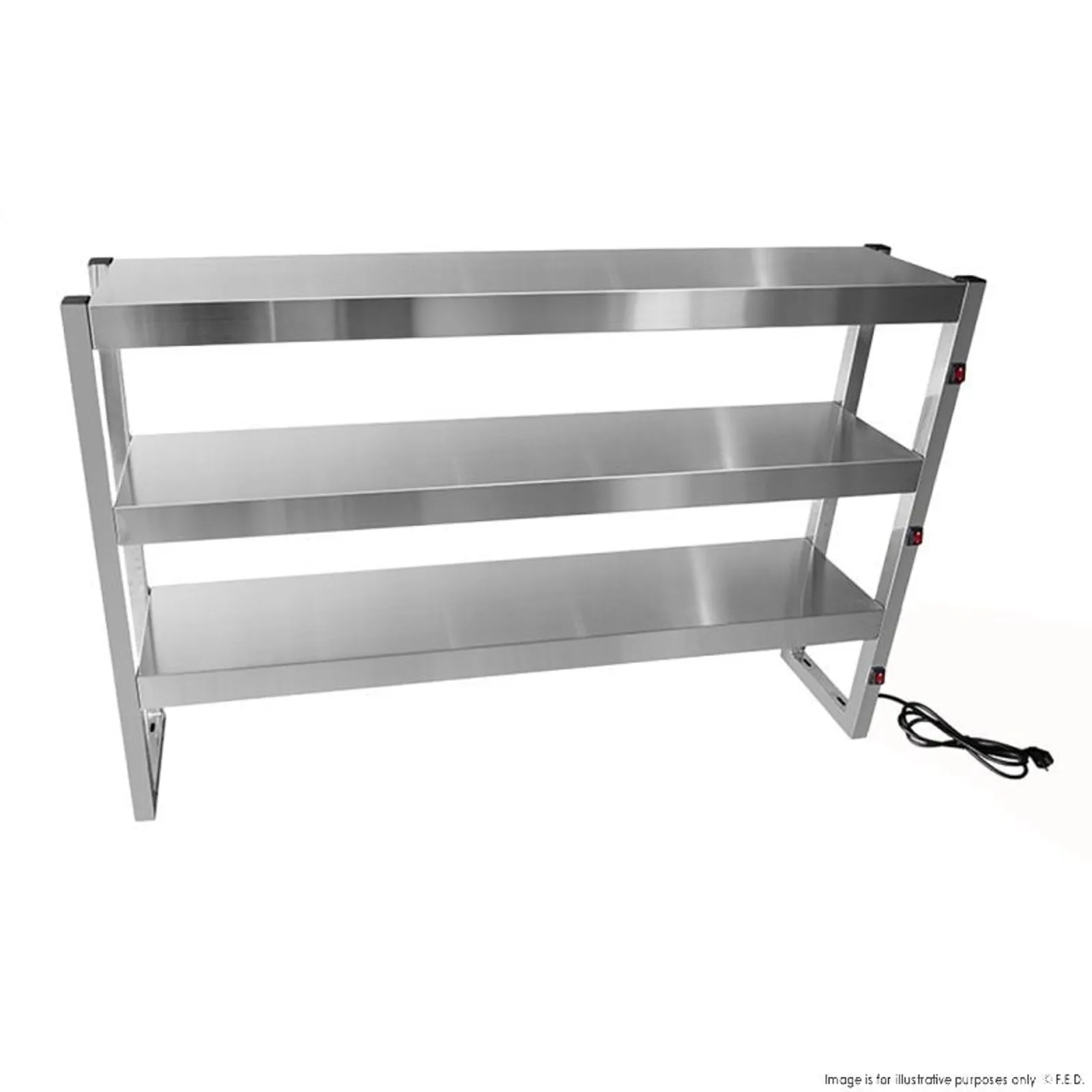 Benchstar FW12L-153 - Commercial Food Warmer with 12 Lamps
