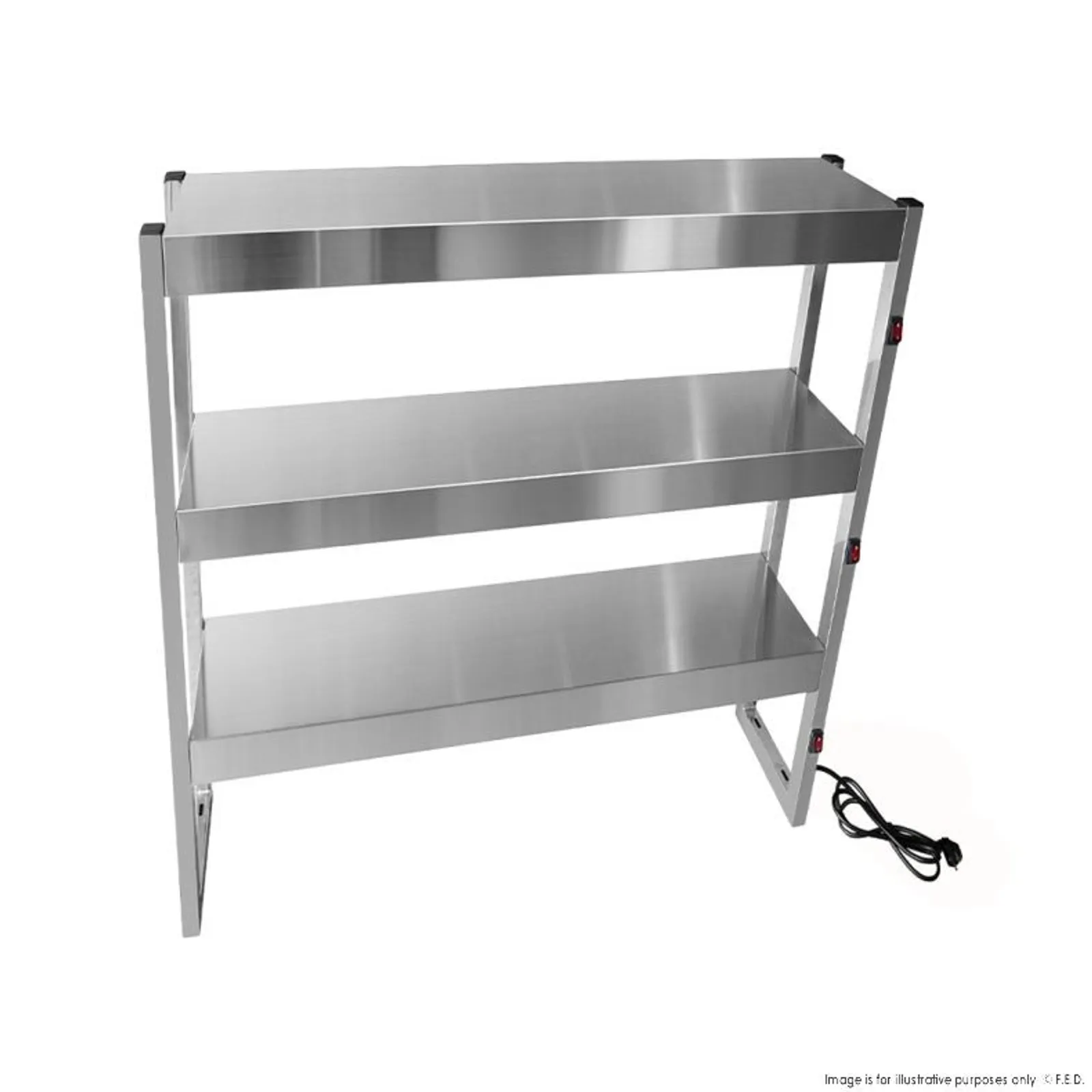 Benchstar FW6L-093 - Commercial Food Warmer with 6 Lamps