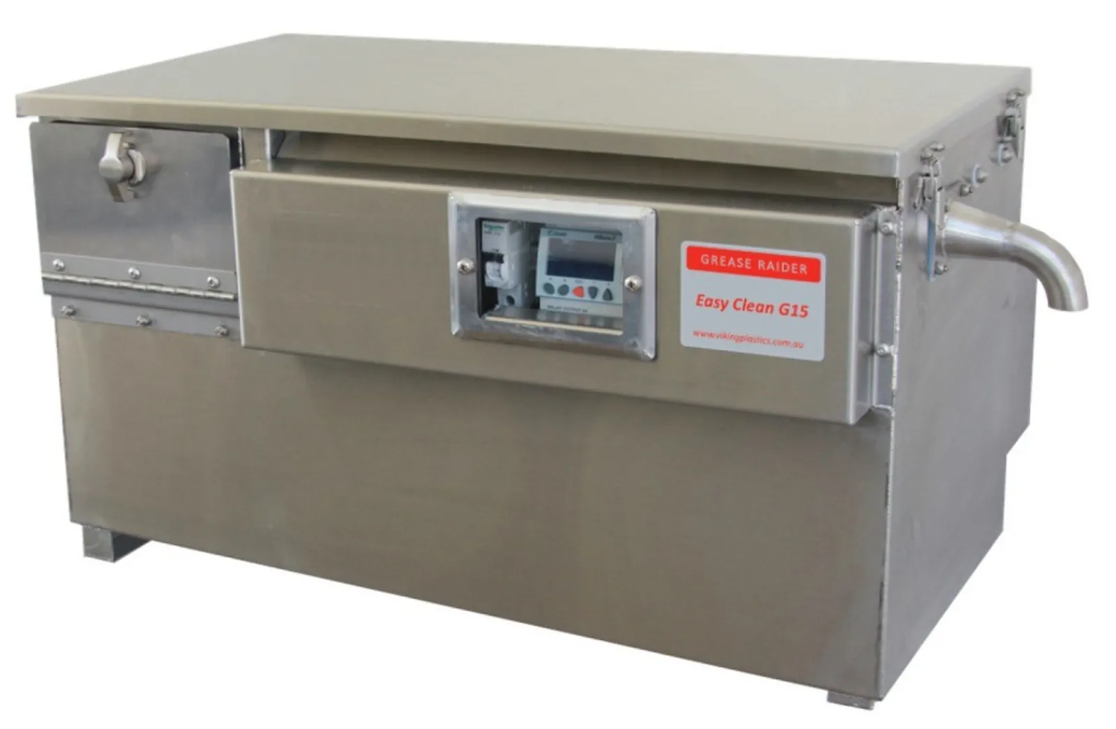 Viking Plastics G25 - Grease Raider Easy Clean Under Bench Grease Trap 120L