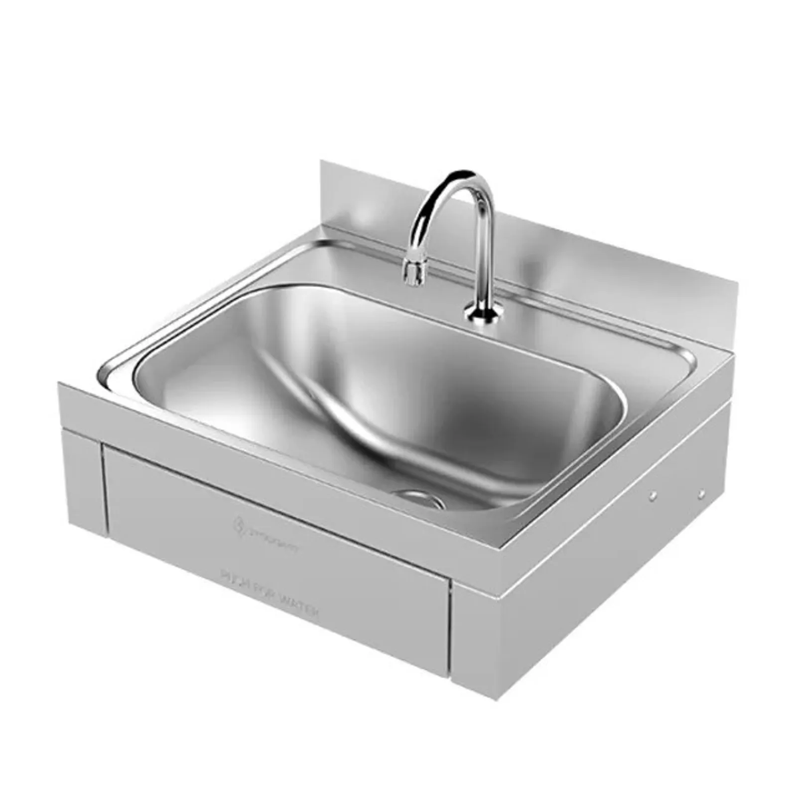 Stoddart Plumbing WB.KO1.300 Knee Operated Wash Basin w/Splashback