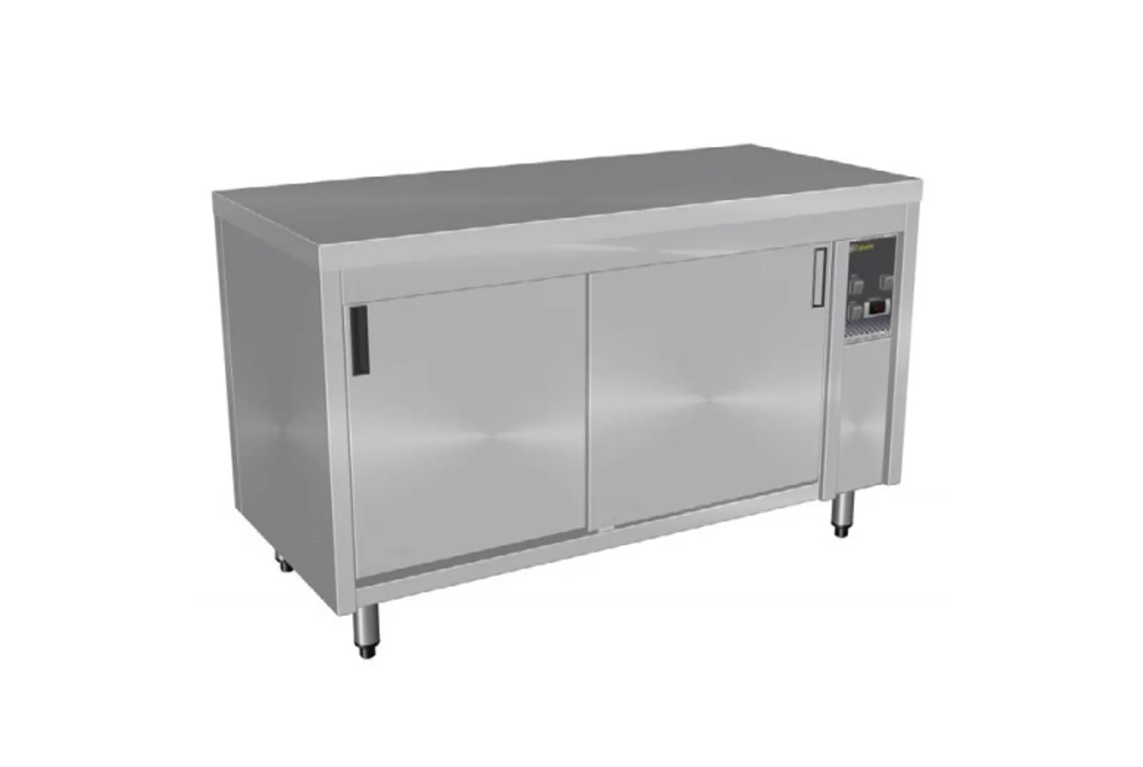 Culinaire CH.HCP.I.3 - Pass Through Island Bench Hot Cupboard - 3 Modules