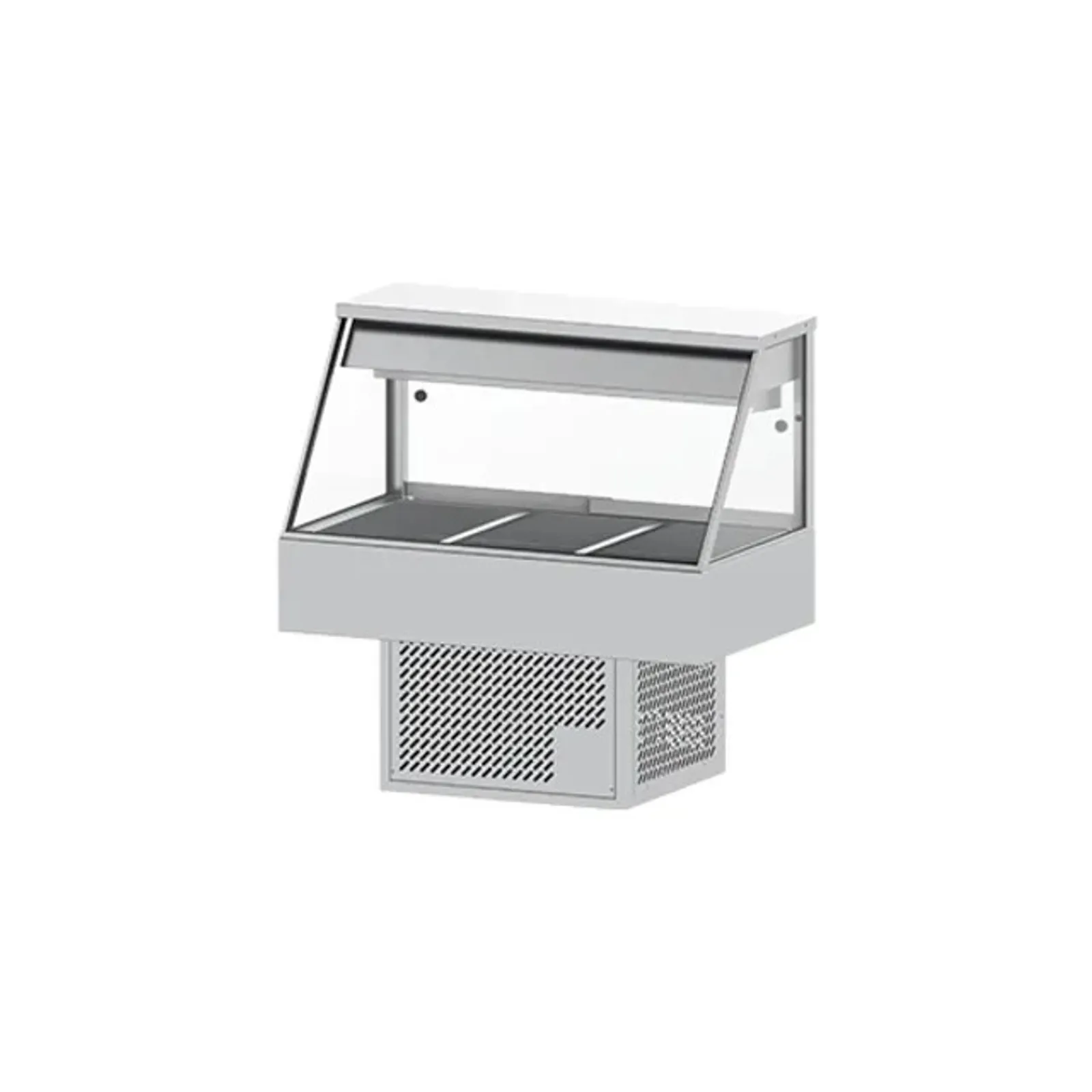 Woodson W.CFS23 Cold Food Bar - Straight Glass 1030mm - 3 Module