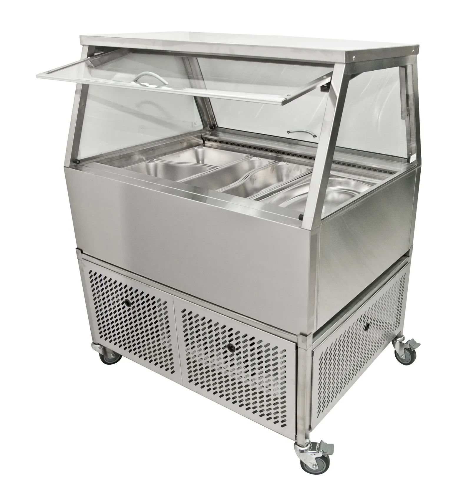 Woodson W.CFSS23 Self Serve Cold Food Display - 1070mm - 3 Module