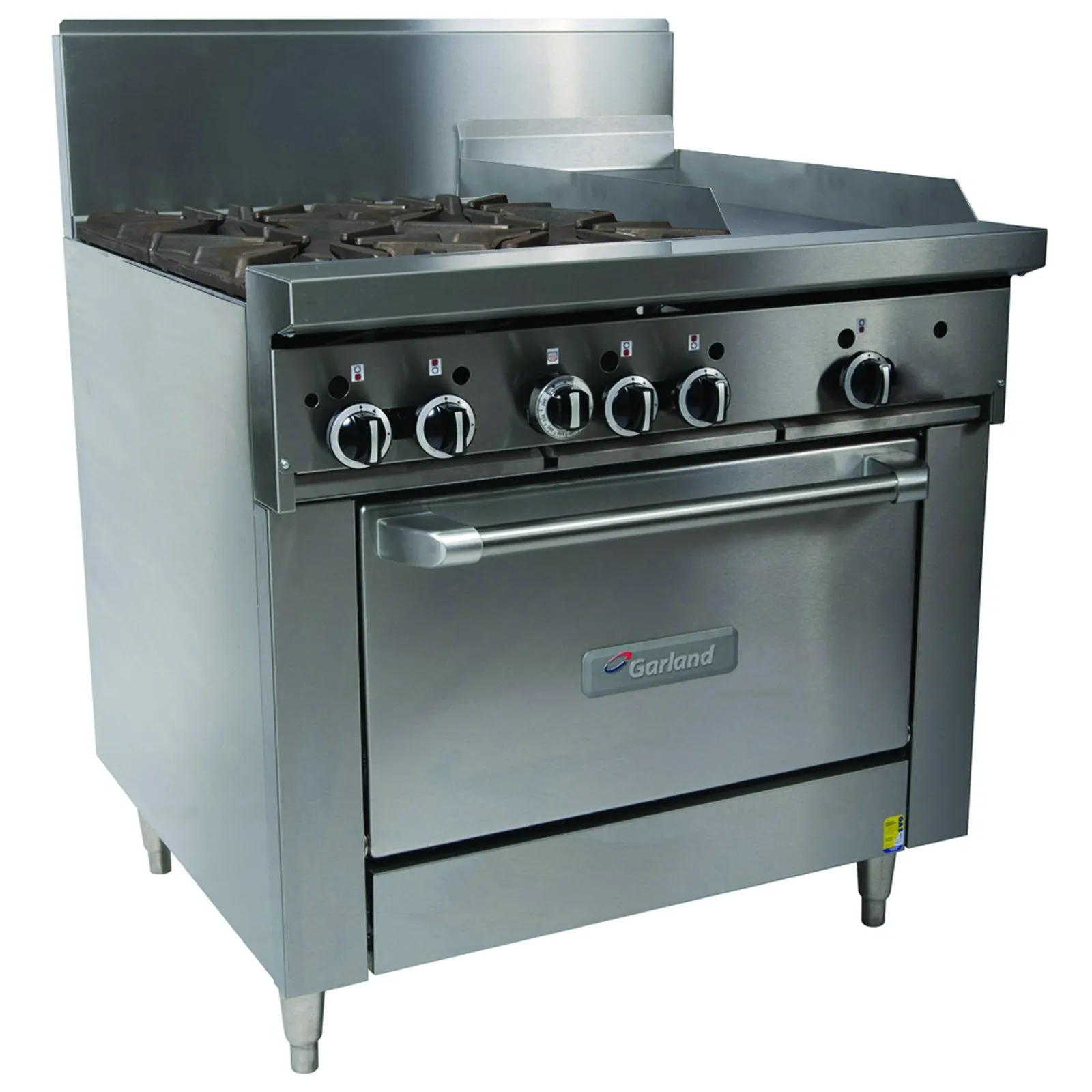 Garland GFE36-4G12C-NG Heavy Duty 4 Burner