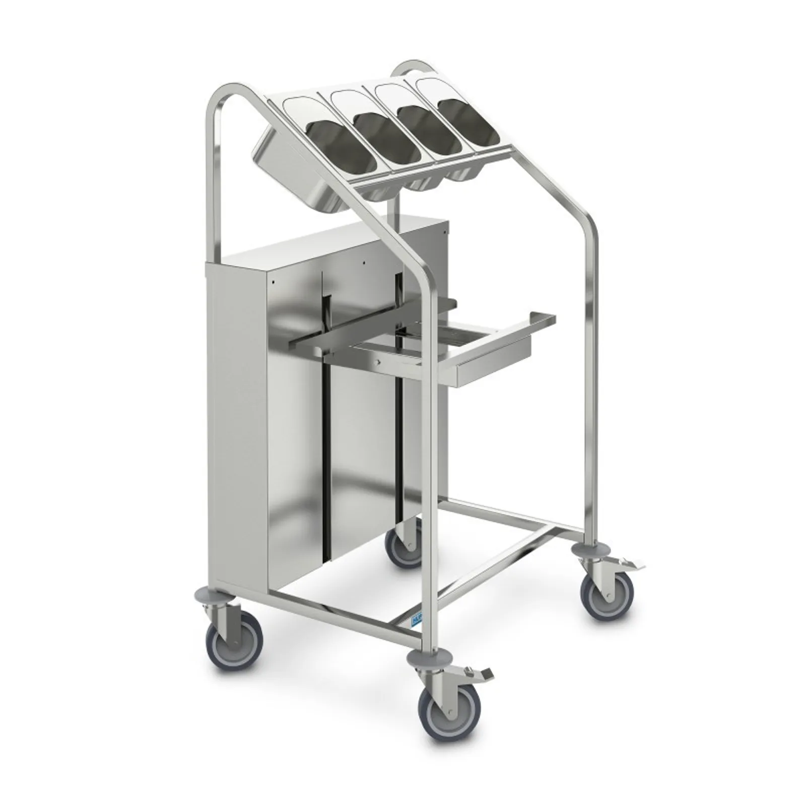 Hupfer OTA-E-BA-4XGN Cutlery & Tray Trolley